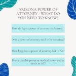 Power of Attorney in Arizona – What do you need to know?
