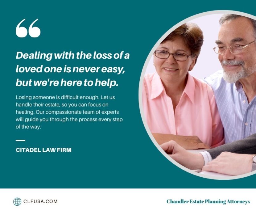 Settlement of Estate of Deceased Person in Chandler